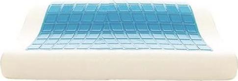 Μαξιλάρι ύπνου ανατομικό με Gel & Memory Foam με Aloe Vera Κάλυμμα Ημίσκληρο mobiak