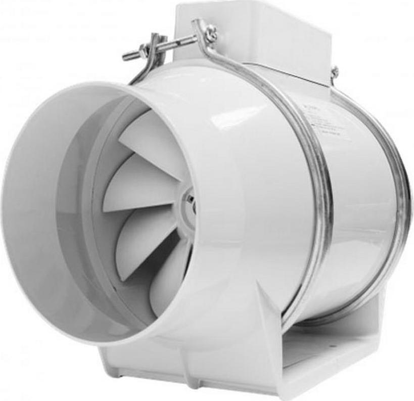 Dospel Εξαεριστηρας Αεραγωγων Turbo Λευκος Διαμετρου 125mm