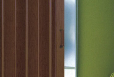 Inox Kiss Πόρτα PVC 91x220cm Χρώμα καφέ Σκούρο