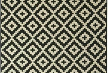 Χαλί Καλοκαιρινό 160×235 Royal Carpets Flox Black