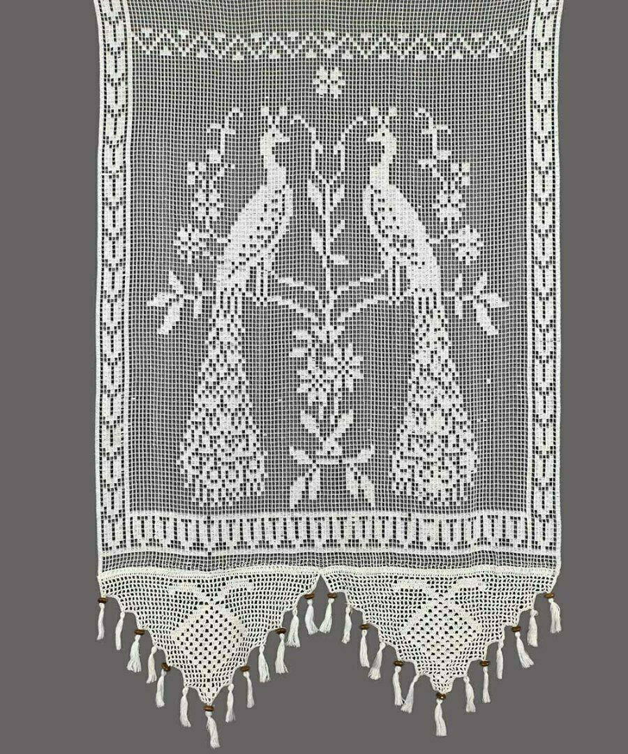 Κουρτίνα Με Τιράντα 50×100 Silk Fashion Ecru