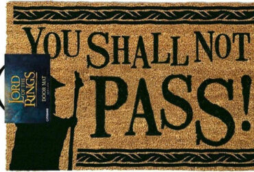 The Lord Of The Rings You Shall Not Pass Doormat