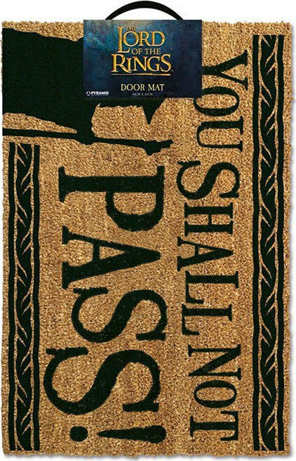 The Lord Of The Rings You Shall Not Pass Doormat
