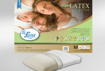 Μαξιλάρι Ύπνου Ανατομικό La Luna Comfort Latex Pillow