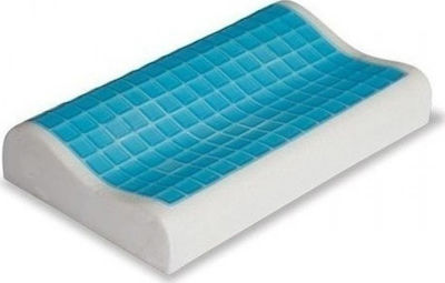 Μαξιλάρι ύπνου ανατομικό με Gel & Memory Foam με Aloe Vera Κάλυμμα Ημίσκληρο mobiak