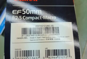 ΦΑΚΟΣ Canon EF 50 mm f/2.5 Compact Macro