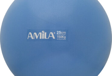 Μπάλα Γυμναστικής AMILA Pilates Ball 25cm Μπλε Bulk