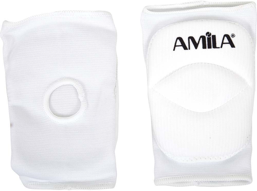 Επιγονατίδα Volley με Foam AMILA Λευκή Large