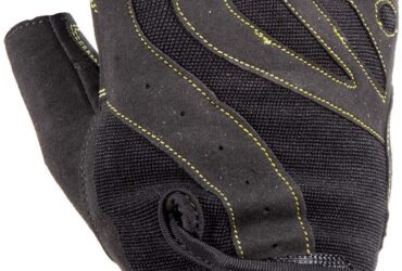 Γάντια Άρσης Βαρών AMILA Leather Μαύρο/Κίτρινο L