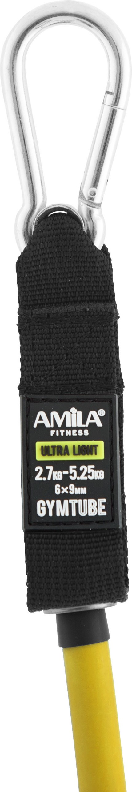 Λάστιχο Αντίστασης AMILA GymTube με Clip Ultra Light