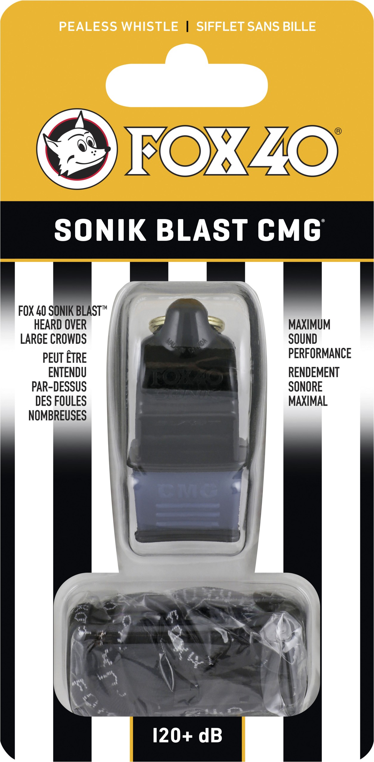 Σφυρίχτρα FOX40 Sonik Blast CMG Official με Κορδόνι