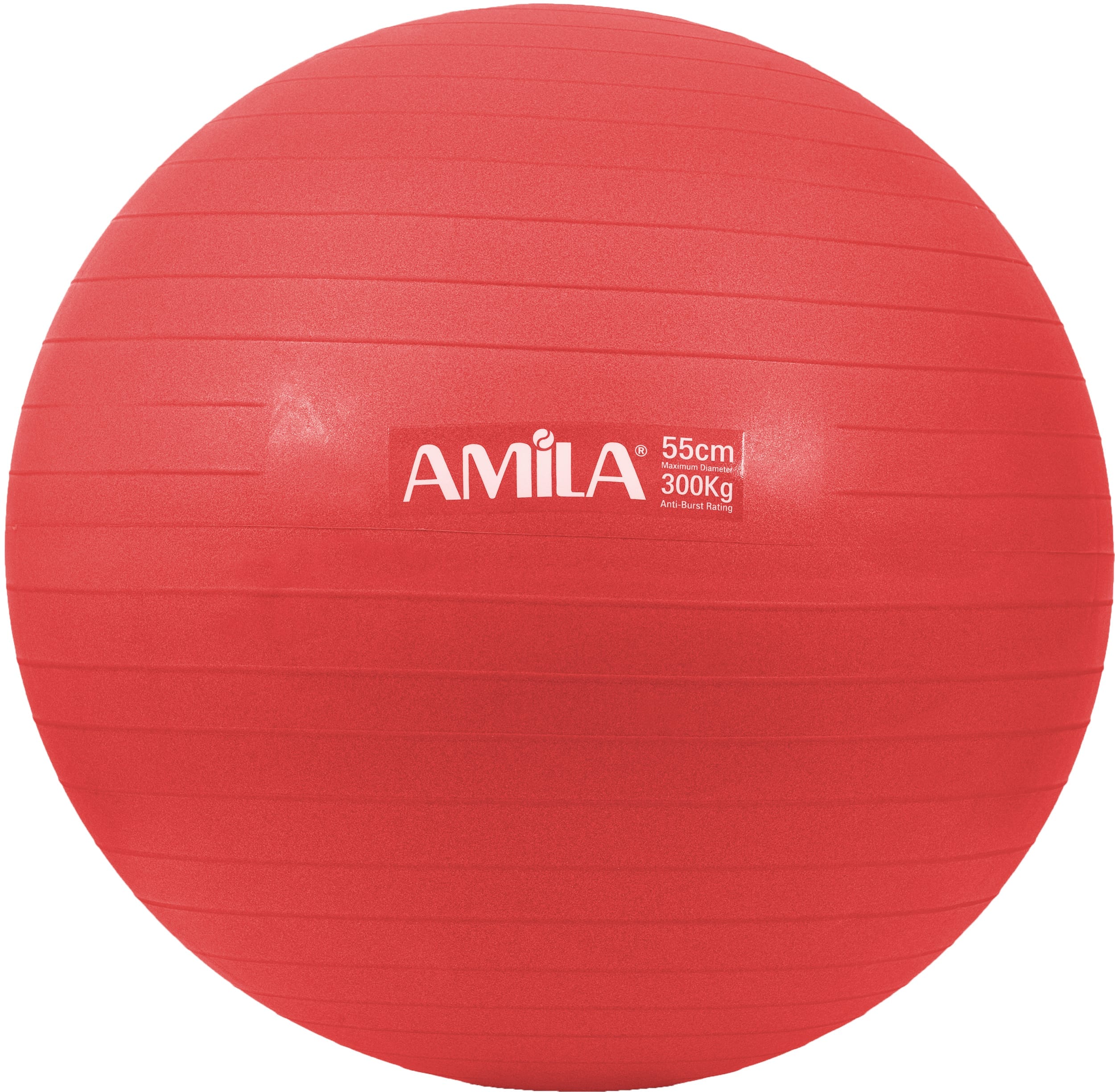 Μπάλα Γυμναστικής AMILA GYMBALL 55cm Κόκκινη