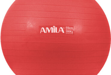 Μπάλα Γυμναστικής AMILA GYMBALL 65cm Κόκκινη