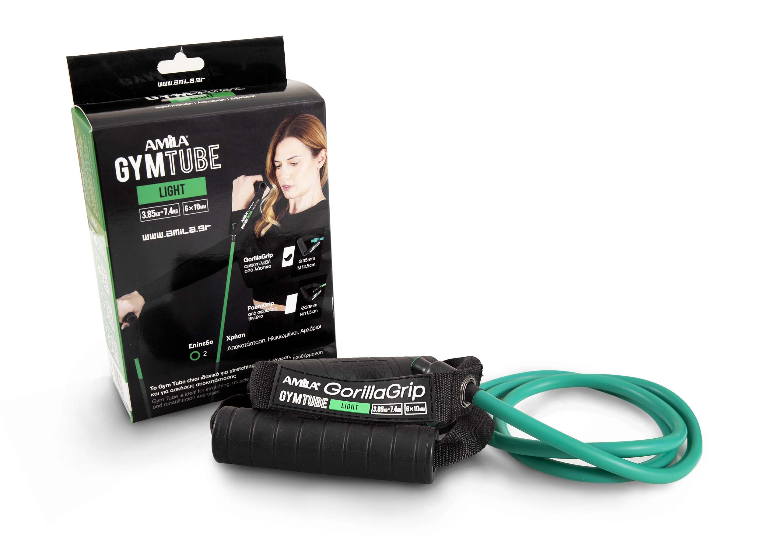 Λάστιχο AMILA GymTube Gorilla Grip Light