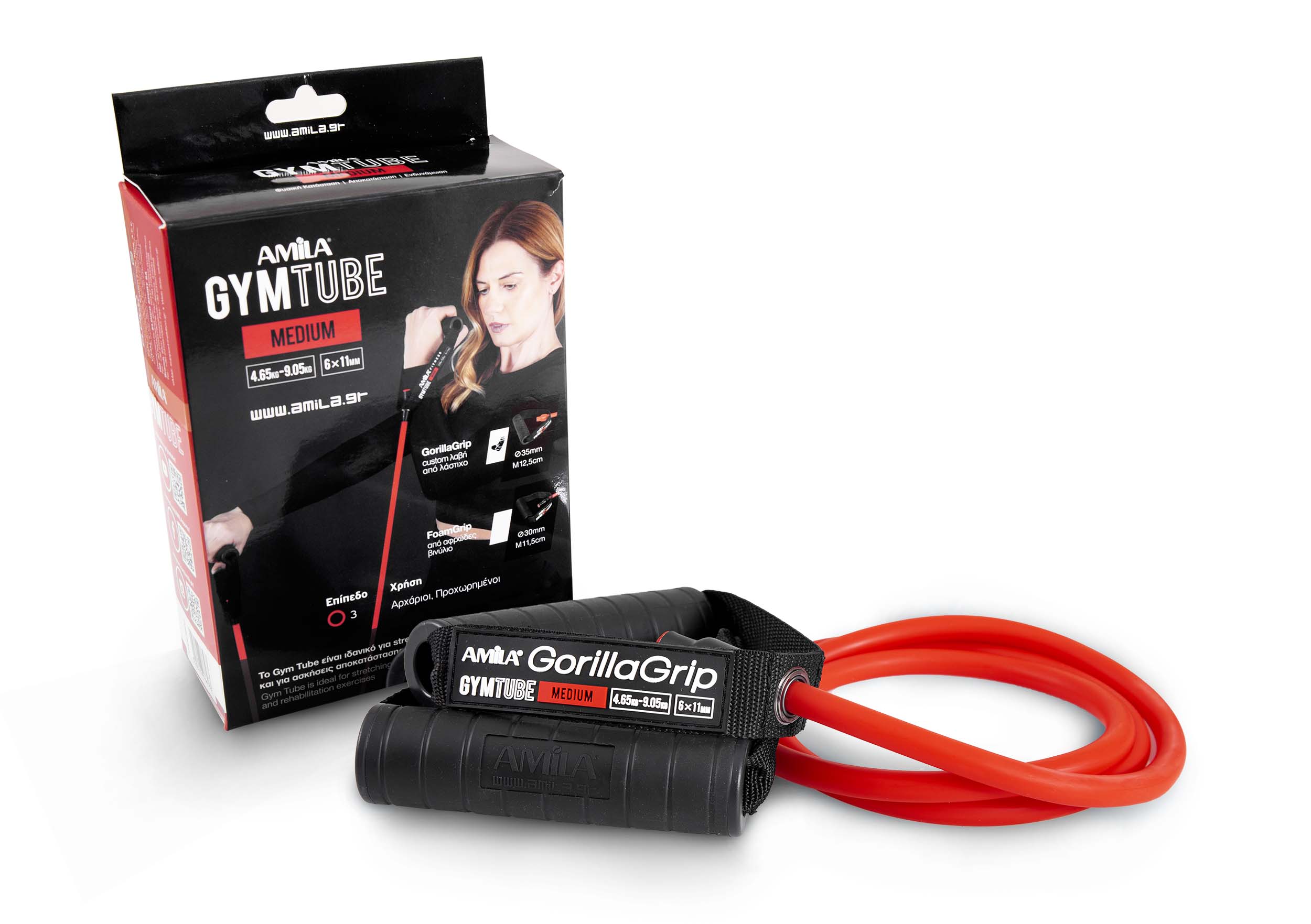 Λάστιχο AMILA GymTube Gorilla Grip Medium