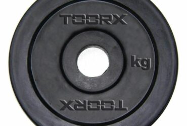 Μαύρος Πλαστικός Δίσκος 1 kg για Μπάρες Ø25mm Toorx