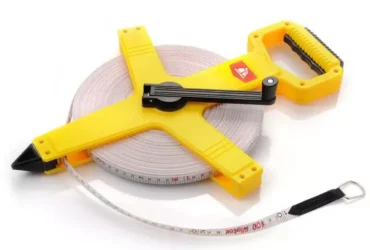 Measuring tape with handle Meteor 100m 38303