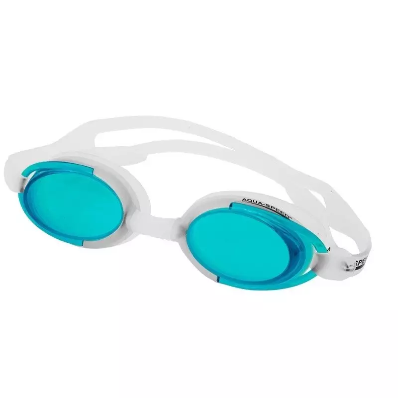 Swimming goggles Aqua-Speed Malibu white-green