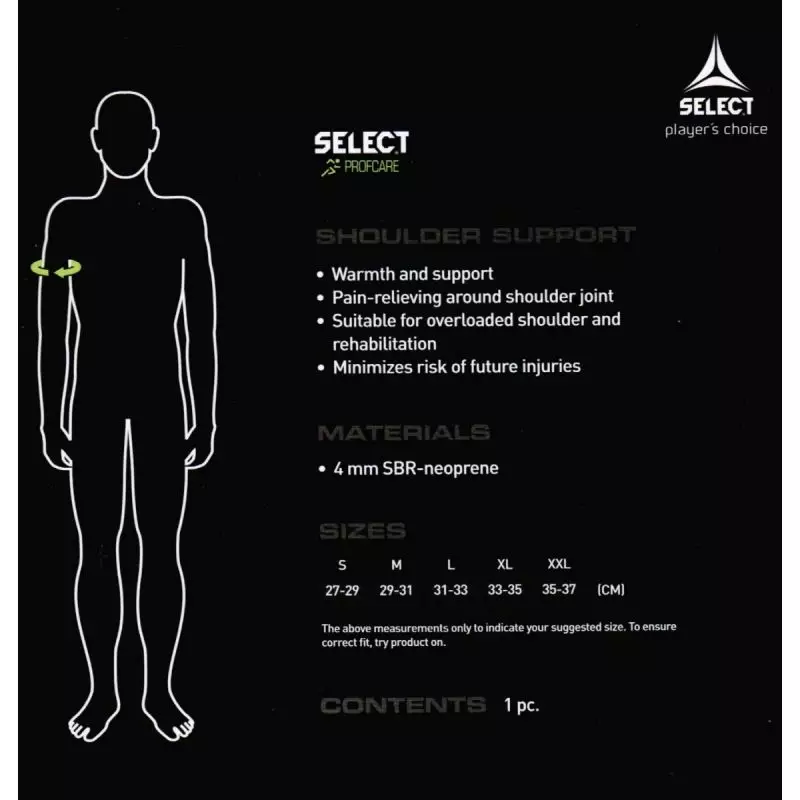 SELECT 6500 shoulder joint protector