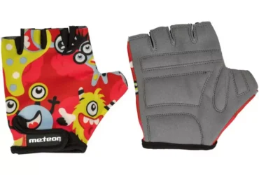 Meteor Junior Monsters cycling gloves multicolor
