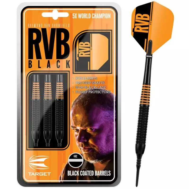 Darts Target RVB Black 19g soft