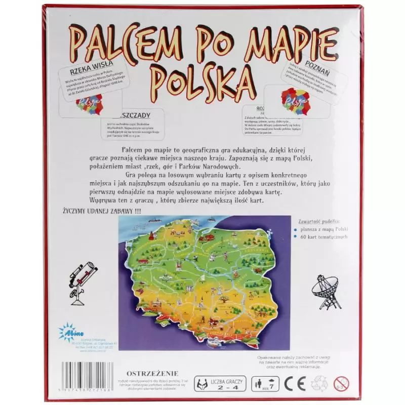 Finger Game On Poland Map