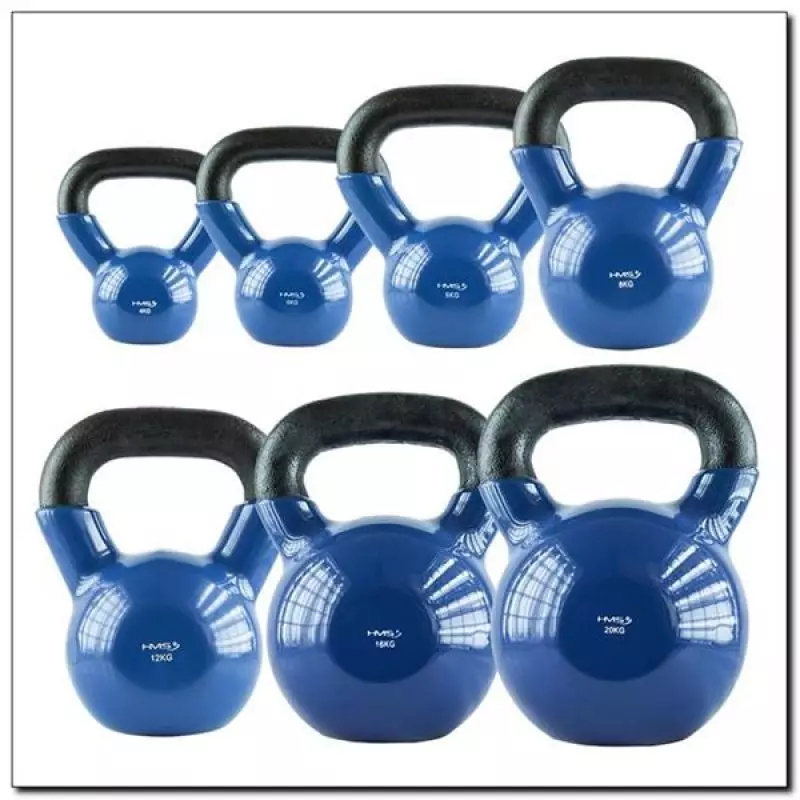 Kettlebell cast iron Blue HMS KNV16 16kg