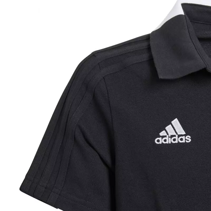 T-Shirt adidas Condivo 18 Cotton Polo JR CF4373 black