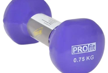 Profit vinyl dumbbells 0.75kg purple DK 4102