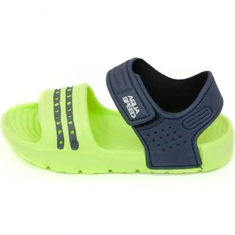 Aqua-speed Noli sandals green navy blue col. 84