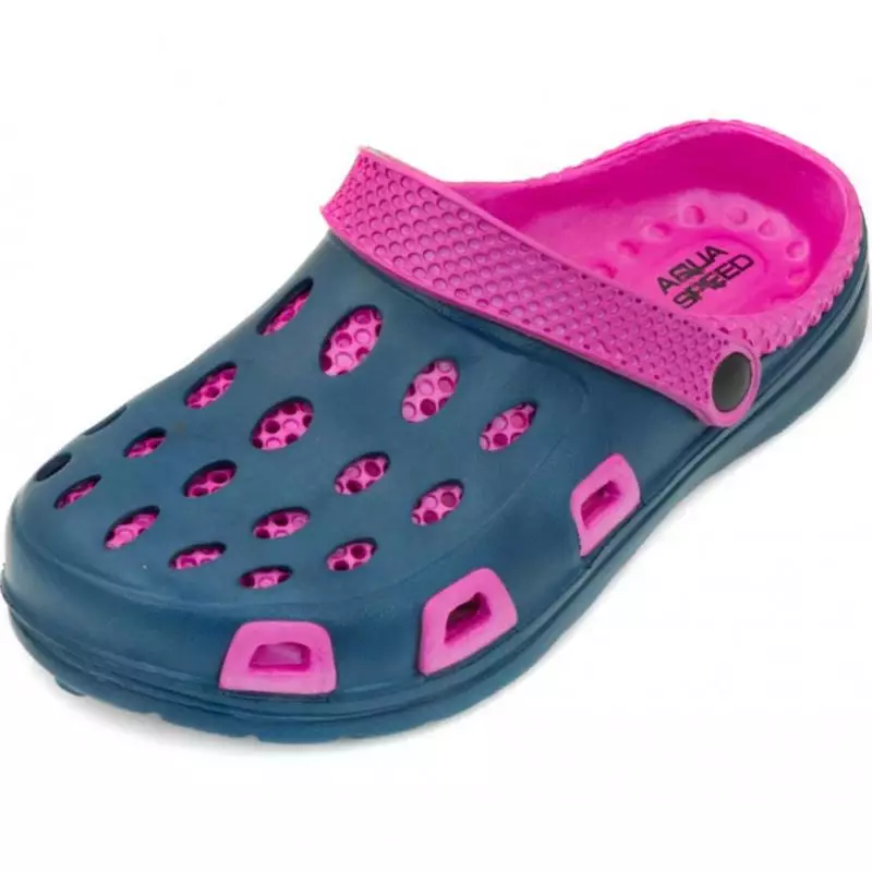 Aqua-speed Silvi slippers col 49 pink navy blue