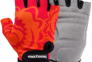 Cycling gloves Meteor Big Flower Jr. 24181-24183
