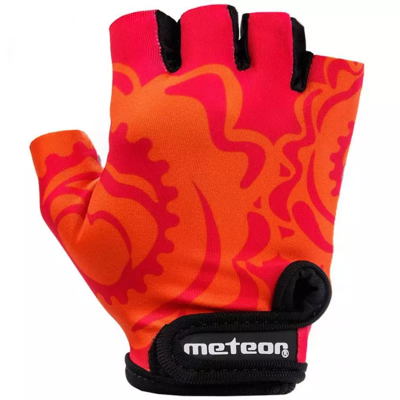 Cycling gloves Meteor Big Flower Jr. 24181-24183
