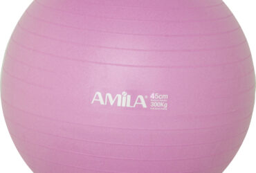 Μπάλα Γυμναστικής AMILA GYMBALL 45cm Ροζ Bulk