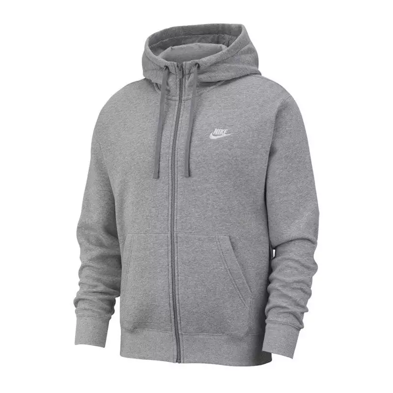 Nike NSW Club Hoodie FZ M BV2645-063 sweatshirt