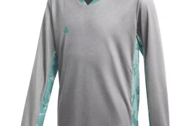 Goalkeeper Shirt Adidas Jr AdiPro 20 Goalkeeper Jersey Youth Longsleeve Gray-blue FI4197