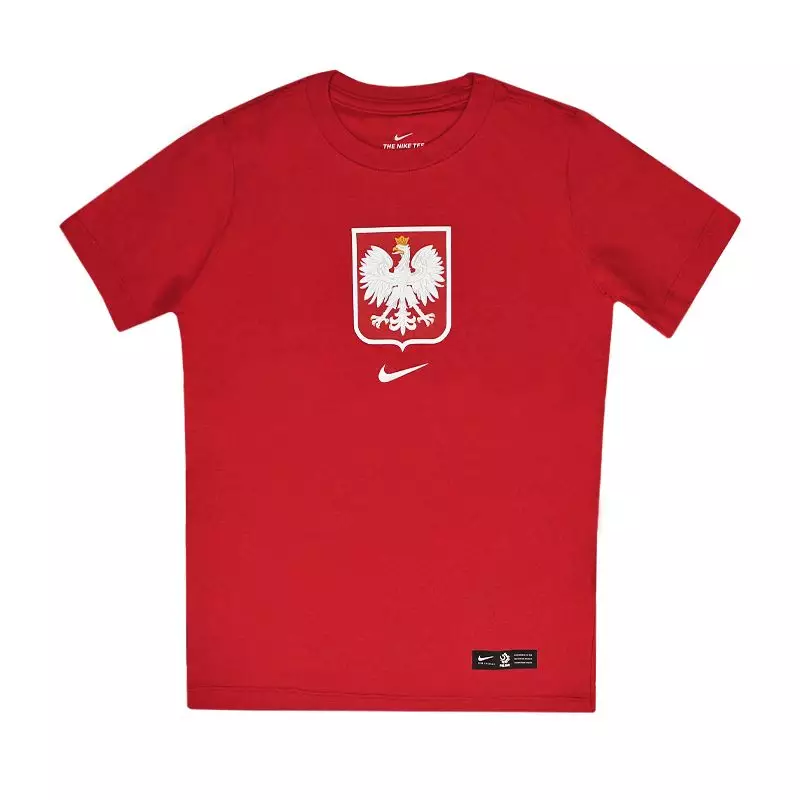 T-Shirt Nike Poland Crest Jr. CU1212-611