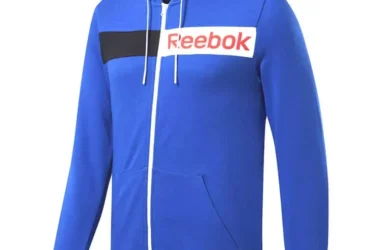 Reebok Logo FZ HM FK6117 sweatshirt