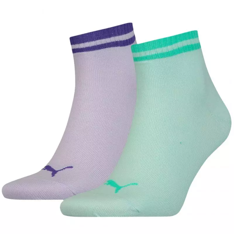 Puma Heritage Quarter Socks 2 Pairs 907186 08