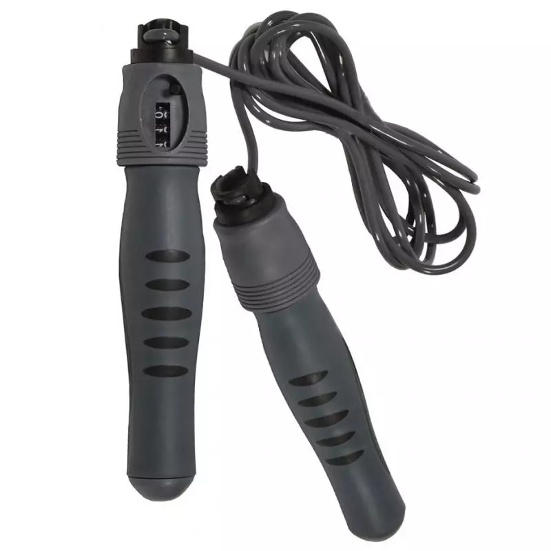 Skipping rope abs profiled with EB FIT counter 1029306