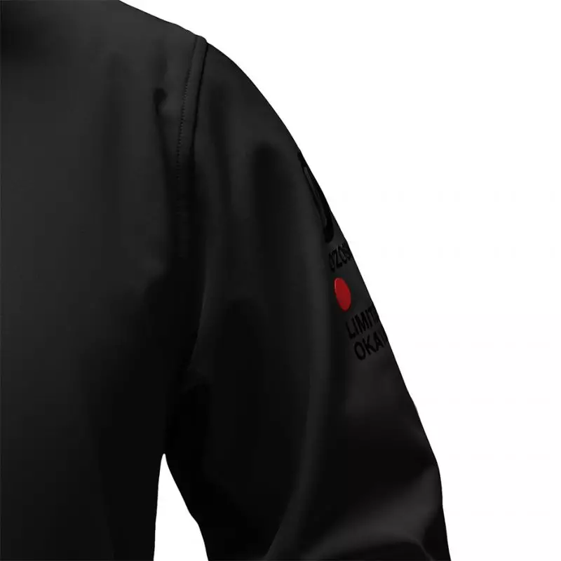 Ozoshi Kazaiuki M O20SS001 black softshell jacket