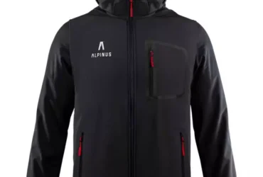 Softshell jacket Alpinus Stenshuvud black BR43371