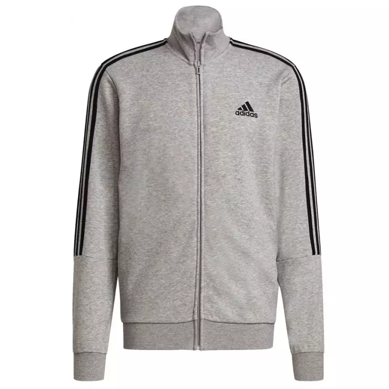 Adidas Essenttials Tracksuit men's tracksuit gray-black GK9975