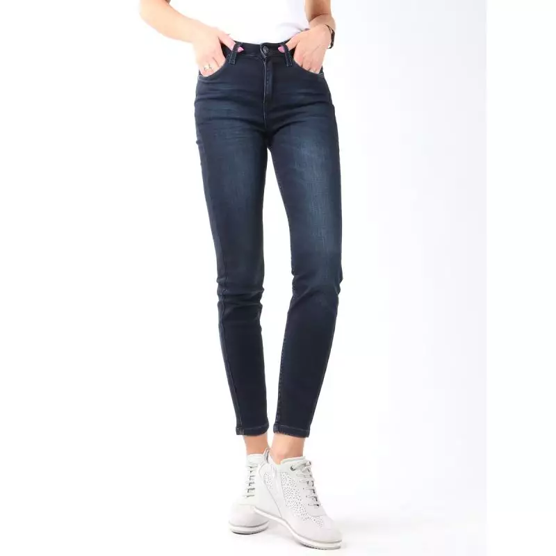 Lee Scarlett High Crop Skinny Cropped Jeans W L32BAIFA