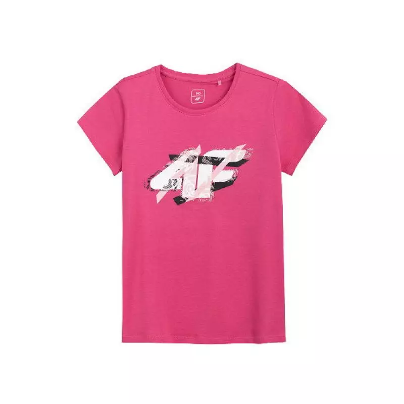 T-shirt 4F Junior HJZ21-JTSD002 Pink