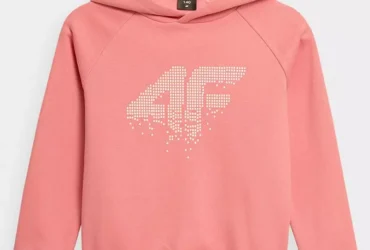 4F Junior sweatshirt HJZ21-JBLD004A pink
