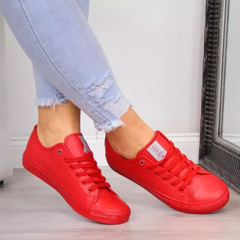 Cross Jeans W DD2R4032 red shoes