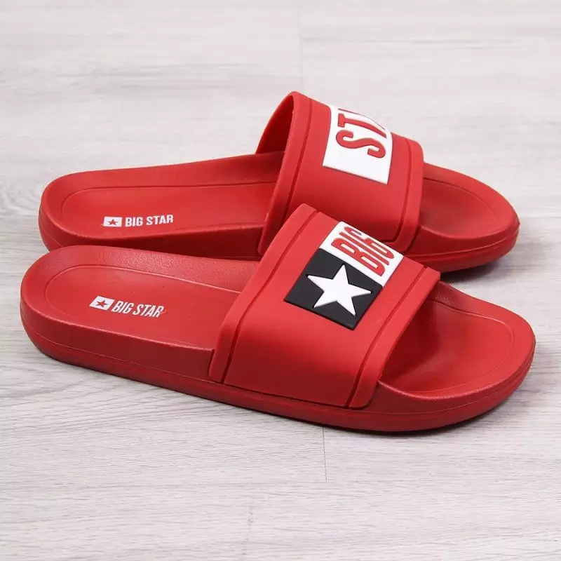 Pool slippers Big Star M DD174702 red