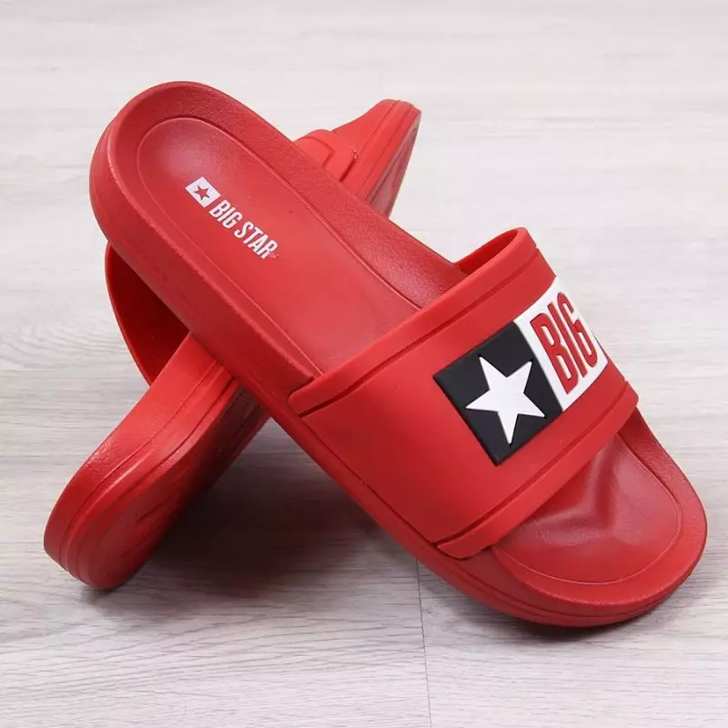 Pool slippers Big Star M DD174702 red