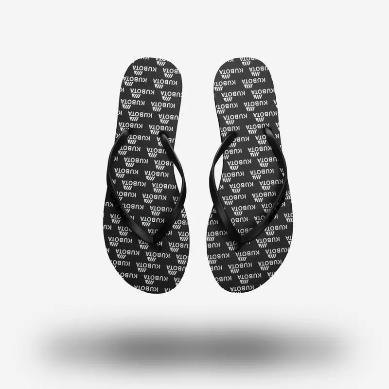 Kubota rubber slippers W KUB7 black